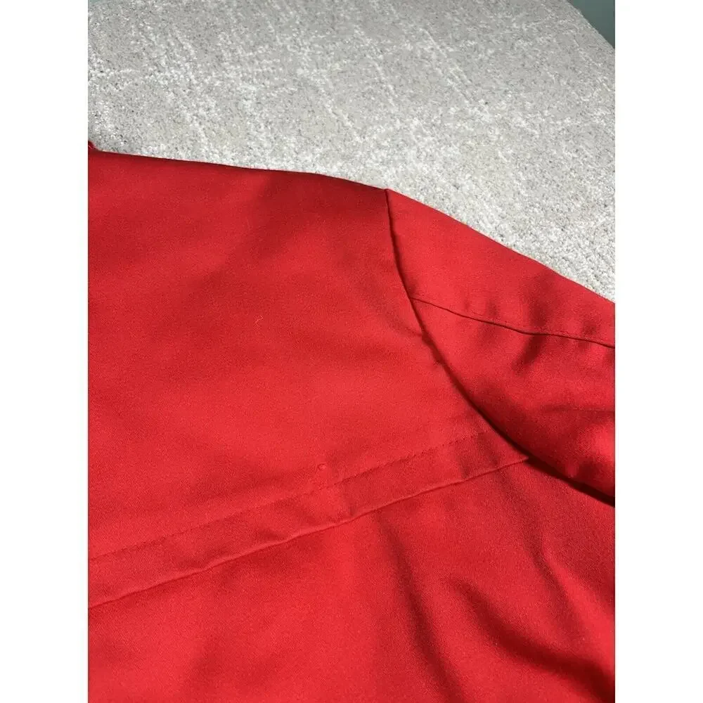 Vintage 1960s Ted Williams Sears Roebuck Red Hunting Jacket Insulated Large